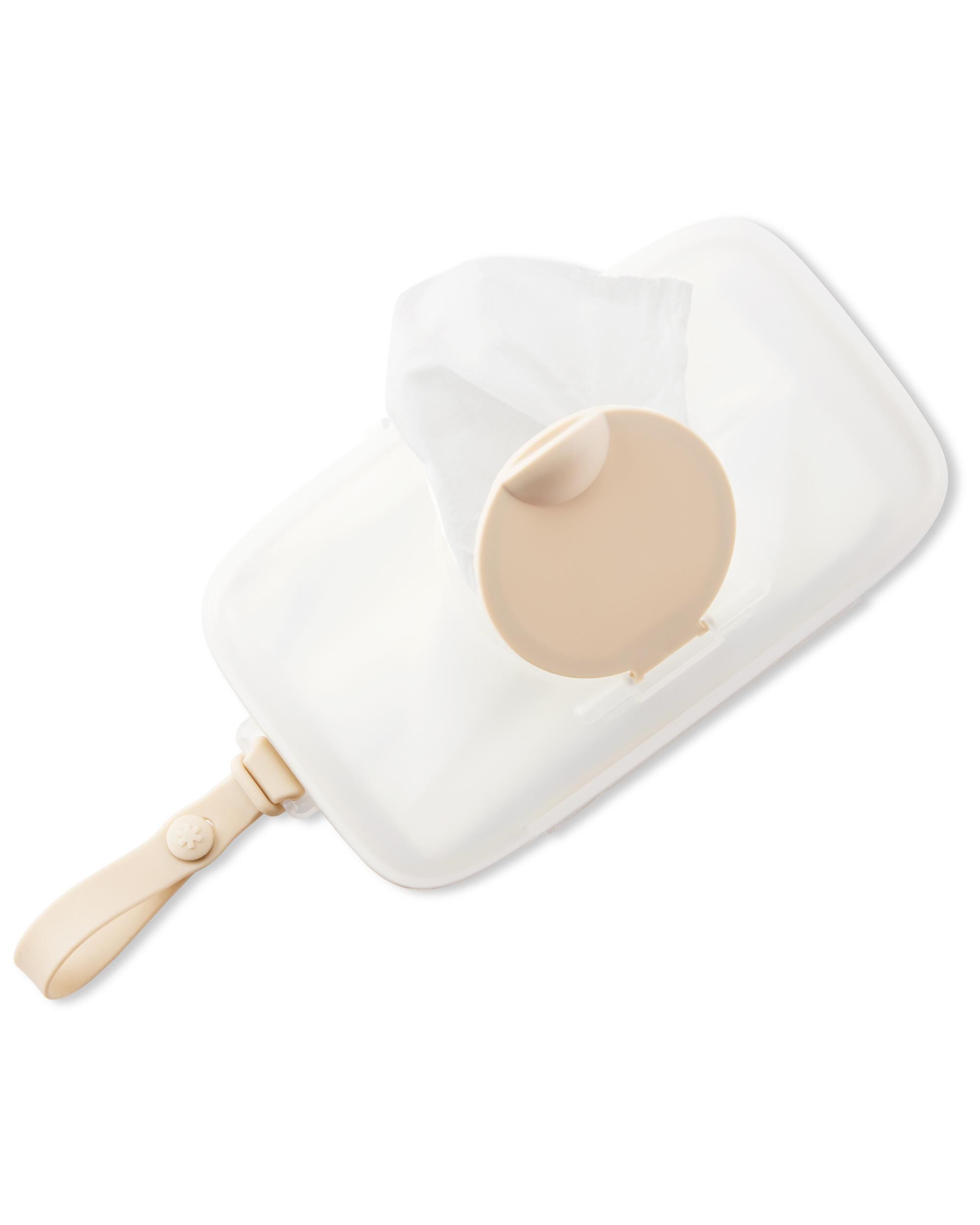 Grab & Go Snug Seal Wipes Case - Oat, 