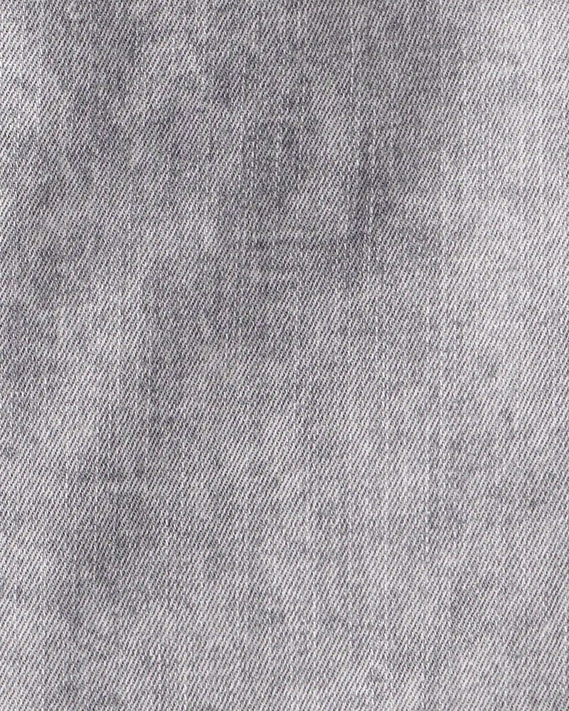 Kid Tapered Iconic Denim Drawstring Joggers -  Volcano Wash, image 3 of 4 slides