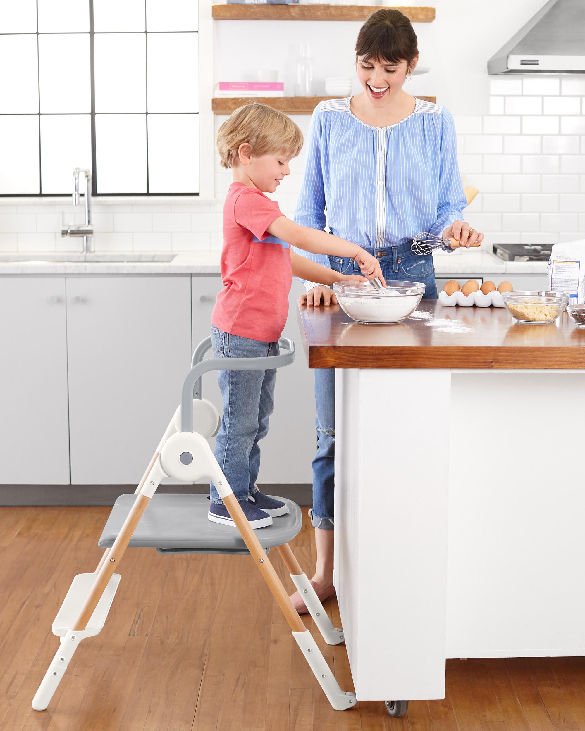 Sit To Step High Chair Skiphop Com