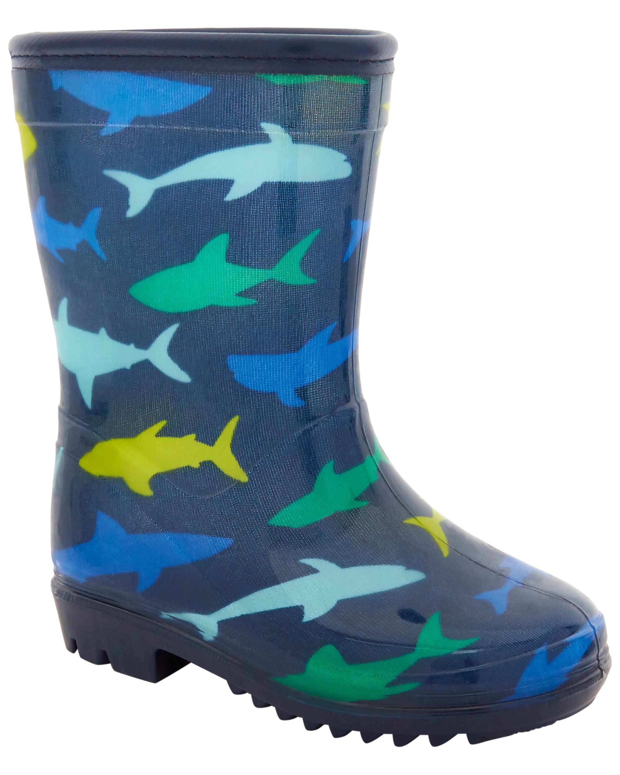 Kids shark hotsell rain boots
