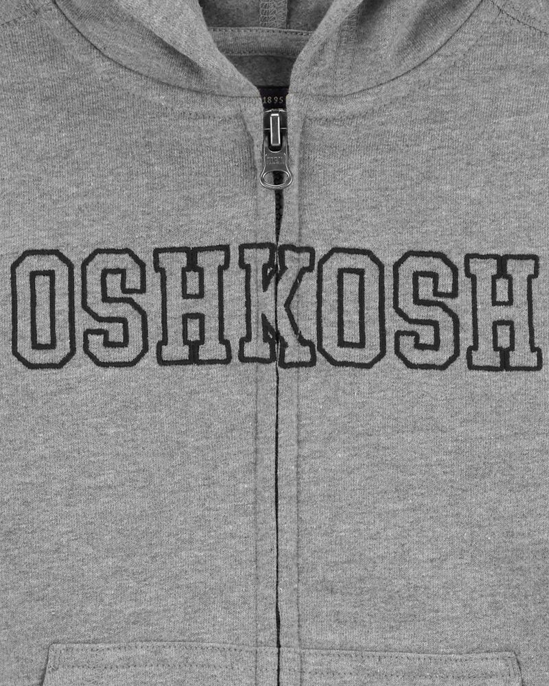 Baby OshKosh Logo Zip Jacket, image 2 of 3 slides