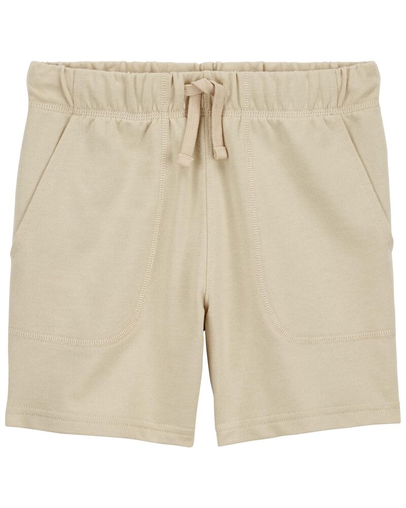 Kid Pull-On Cotton Shorts, image 1 of 2 slides