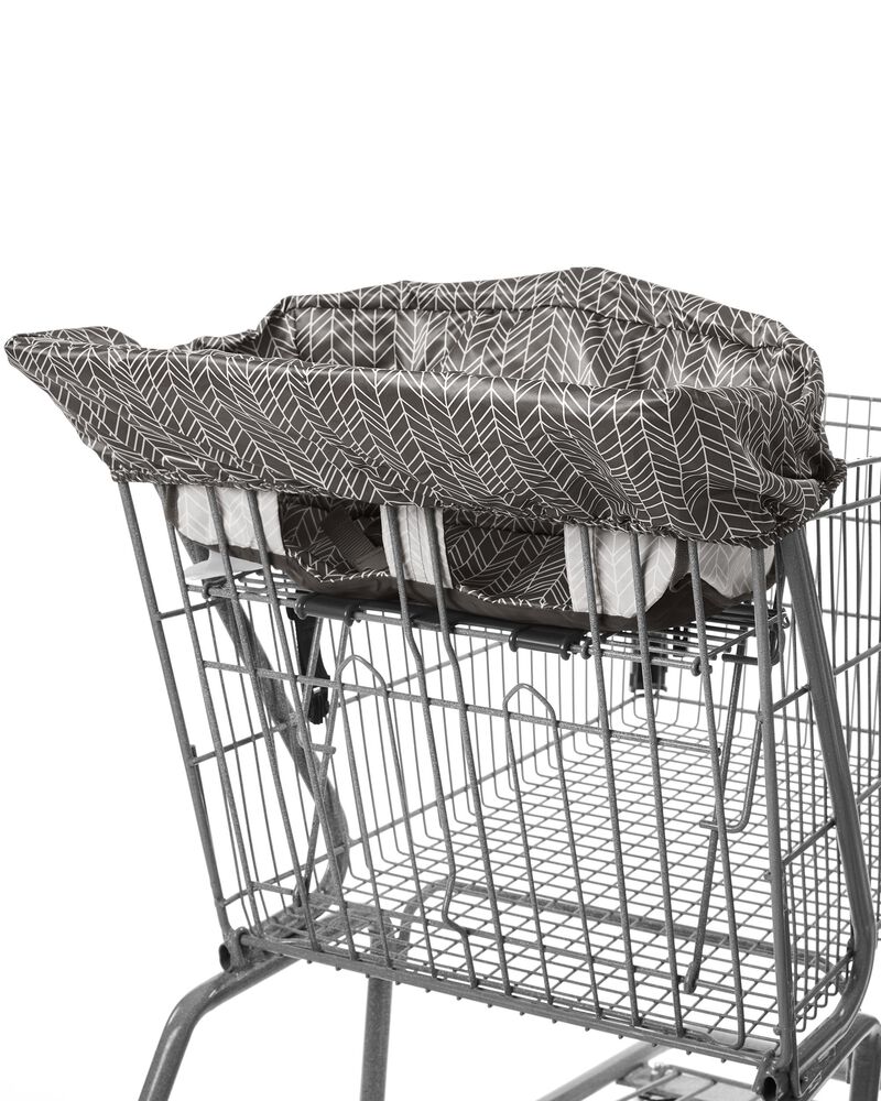 Baby GrayFeather Take Cover Shopping Cart & Baby High Chair Cover |  skiphop.com