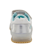 Toddler Light Up Metallic Sneakers - Silver/Aqua, image 4 of 8 slides