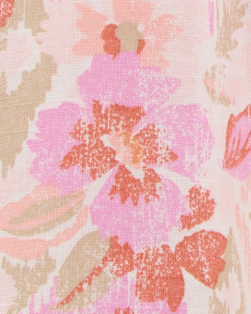 Baby Floral Print Tank - Pink, image 2 of 3 slides