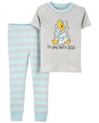Toddler Disney Winnie The Pooh 100% Snug Fit Cotton Pajamas, image 1 of 2 slides