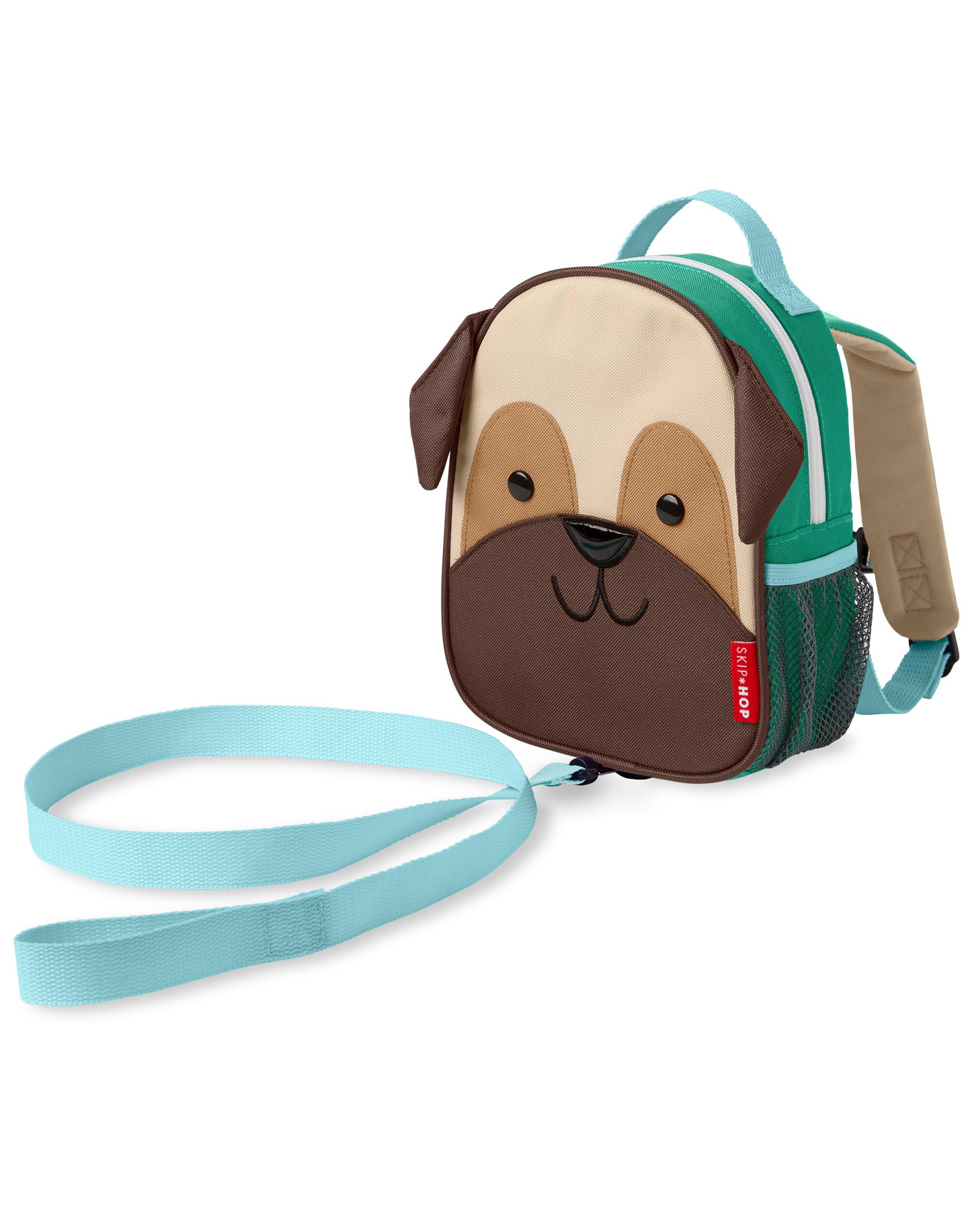 Pug Zoo Mini Backpack With Safety Harness skiphop