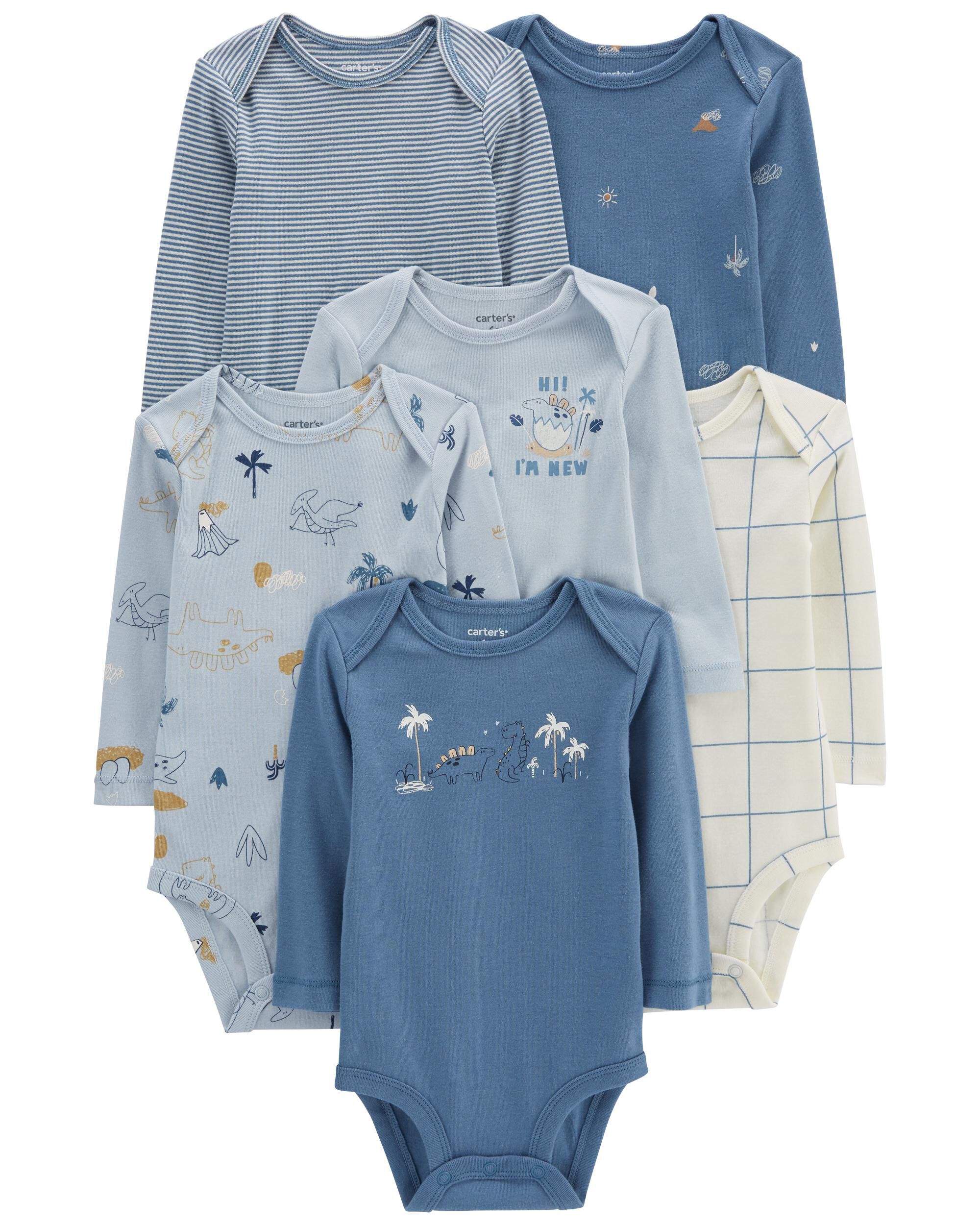 Carters baby boy long sleeve onesies 2025