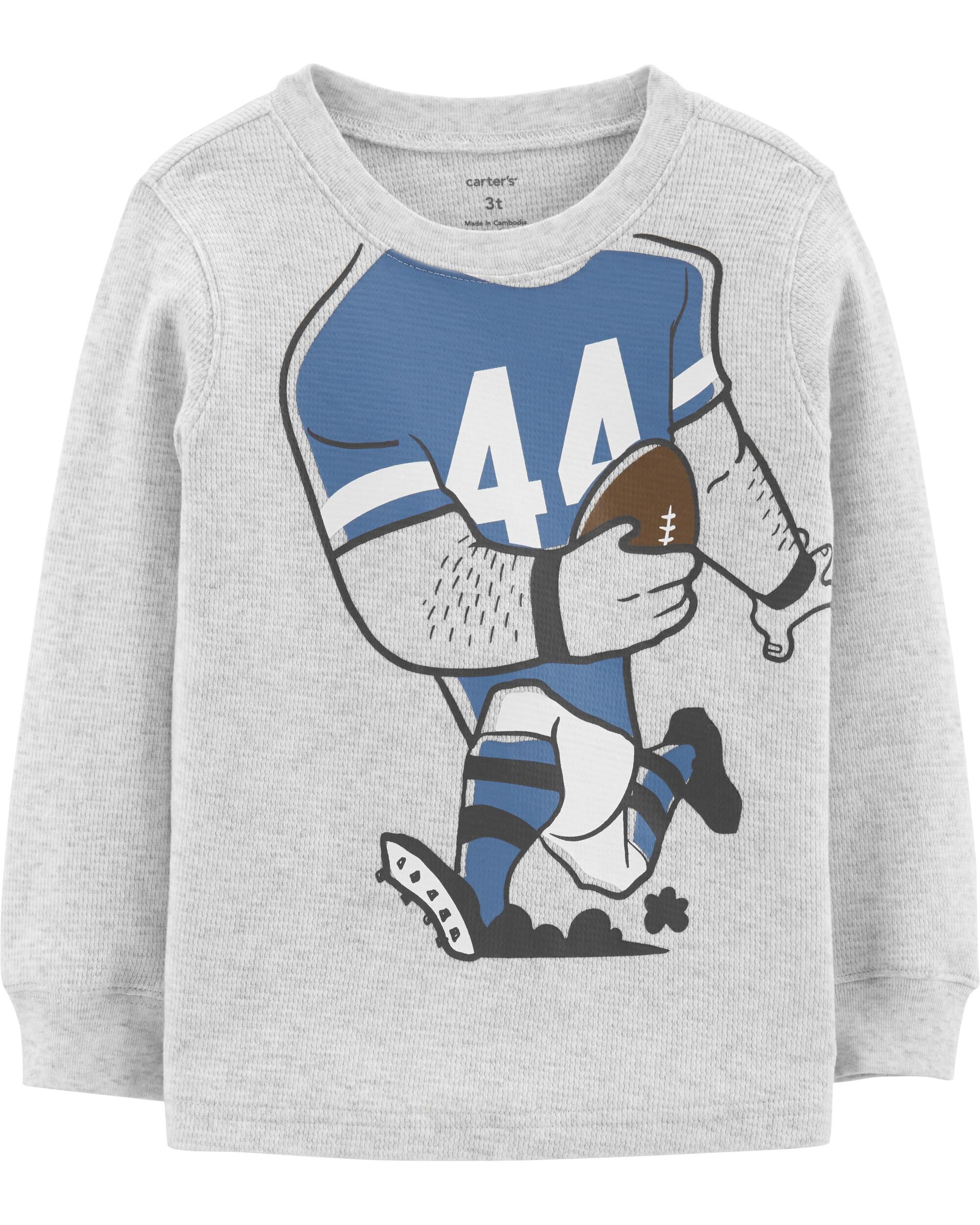 Football Player Costume Thermal Tee Skiphop Com