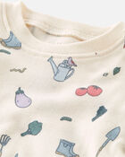 Baby Organic Cotton Pajamas Set, image 2 of 5 slides