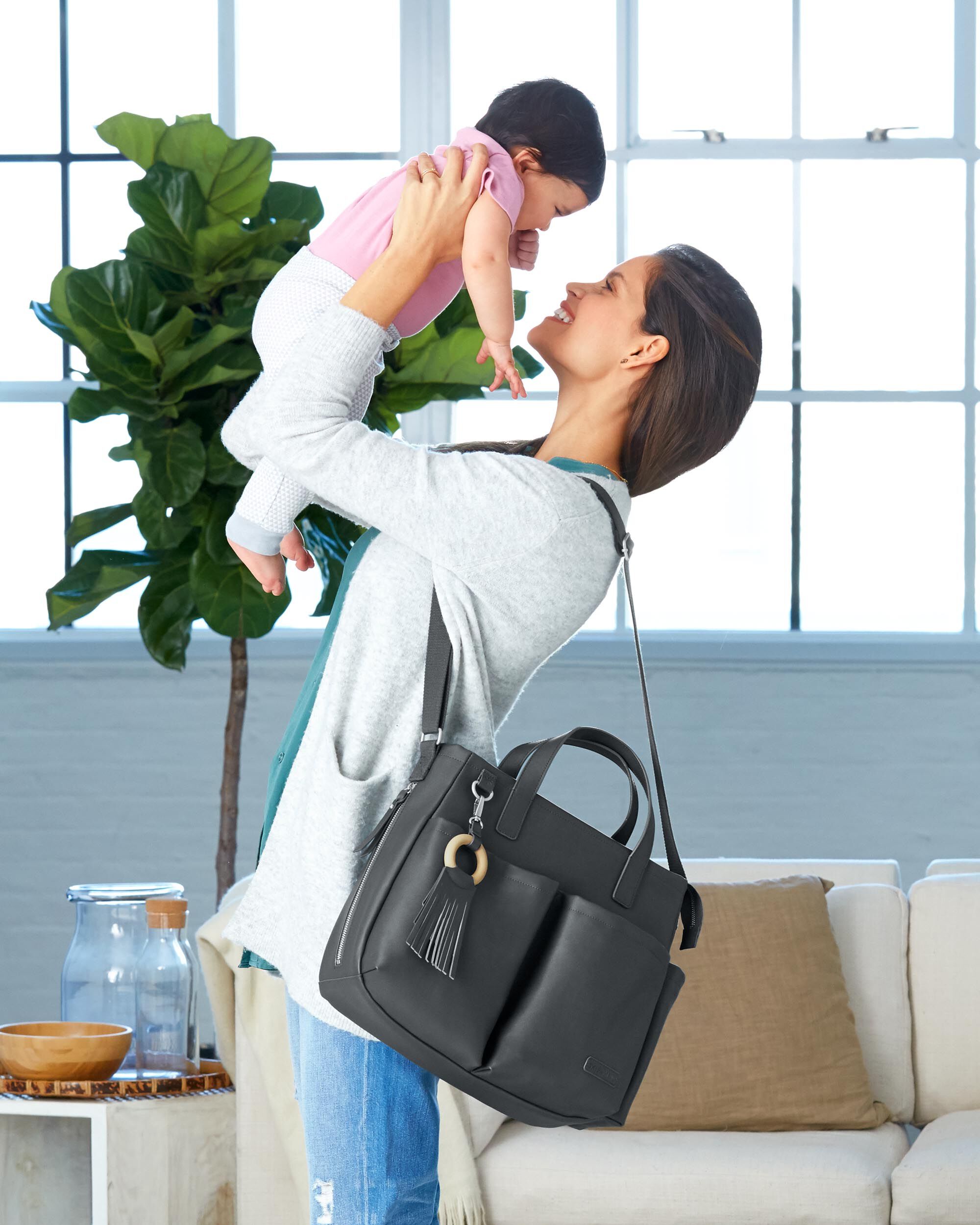 greenwich simply chic diaper tote