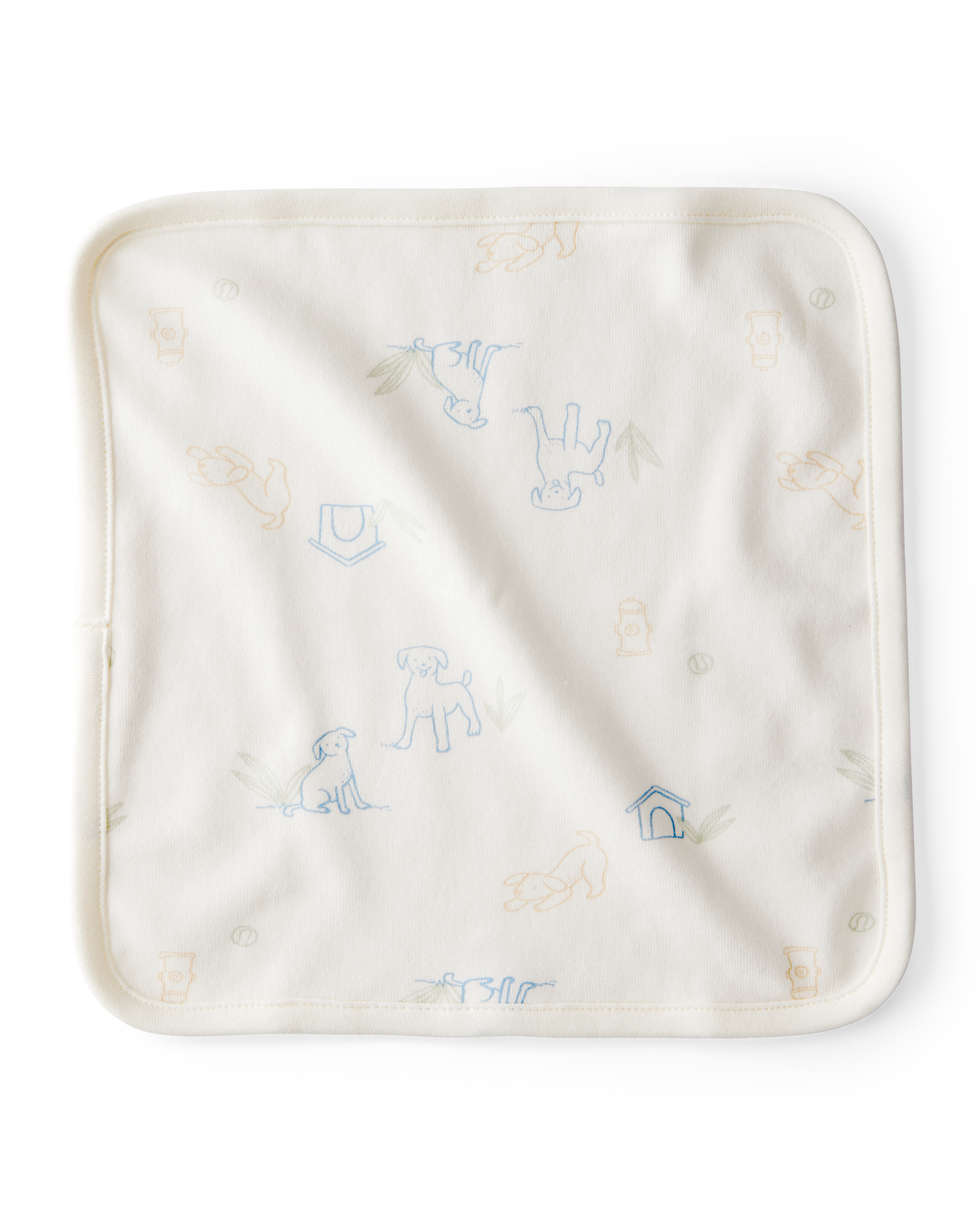 Baby 6-Pack Wash Cloths - Blue, 