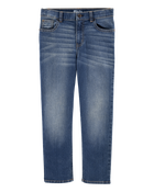 Kid Dark Wash Straight-Leg Jeans, image 1 of 3 slides