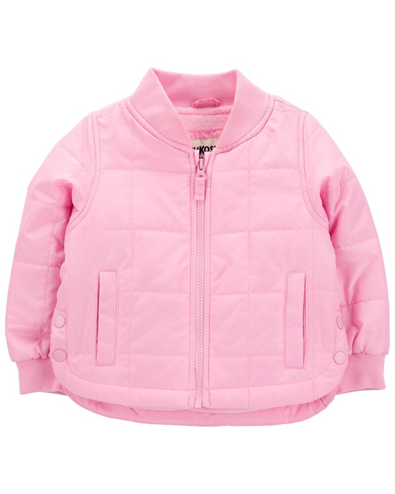 Toddler Midweight Quilted Jacket, image 1 of 4 slides