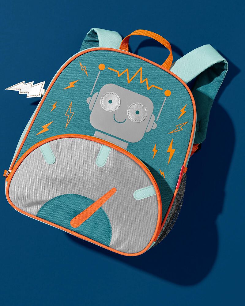 Spark Style Little Kid Backpack - Robot, image 3 of 3 slides