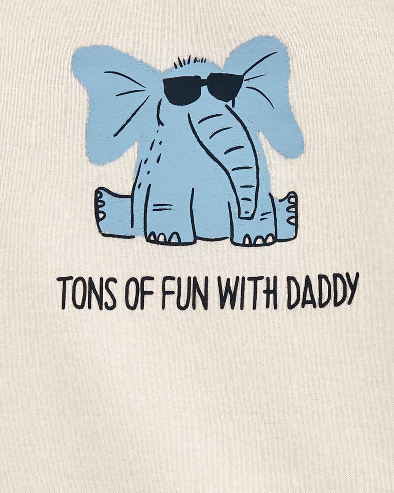 Baby Fun With Daddy Long-Sleeve Bodysuit, image 2 of 3 slides