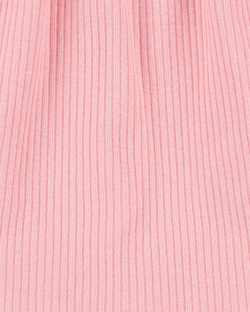 Baby 2-Piece Bodysuit Dress & Cardigan Set - Pink/Ivory, image 5 of 8 slides