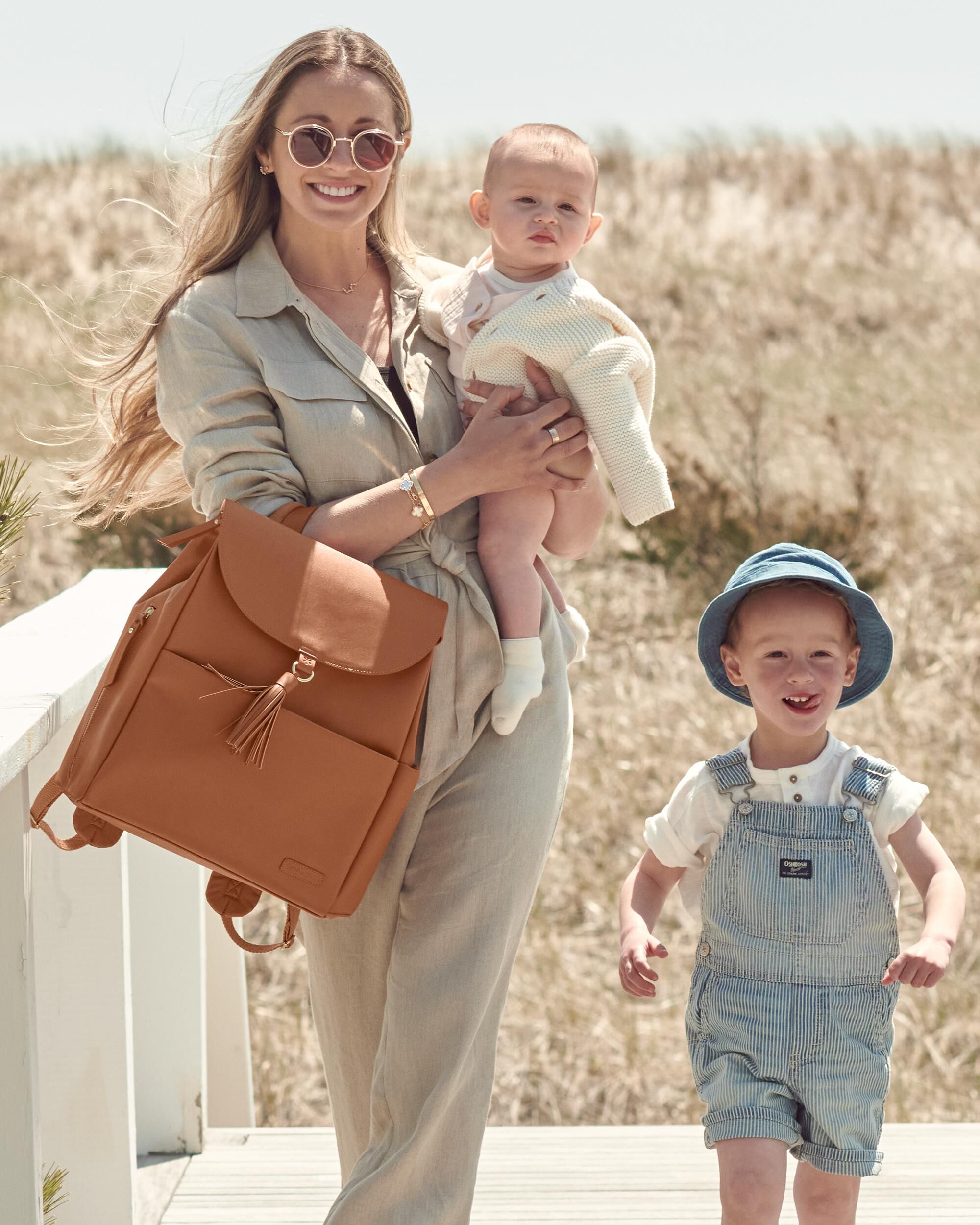 Toffee Greenwich Vari Diaper Backpack Toffee skiphop