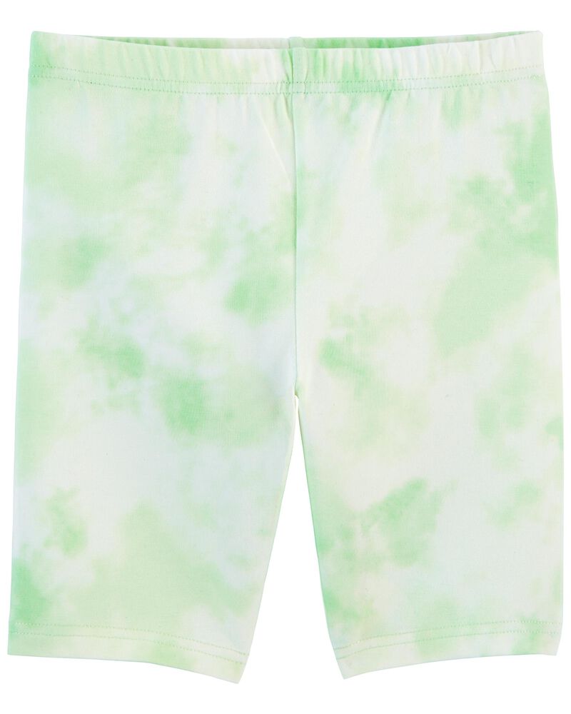 Kid Tie-Dye Bike Shorts, image 1 of 2 slides