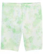 Kid Tie-Dye Bike Shorts, image 1 of 2 slides
