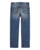 Kid Medium Faded Wash Classic Jeans, image 2 of 4 slides