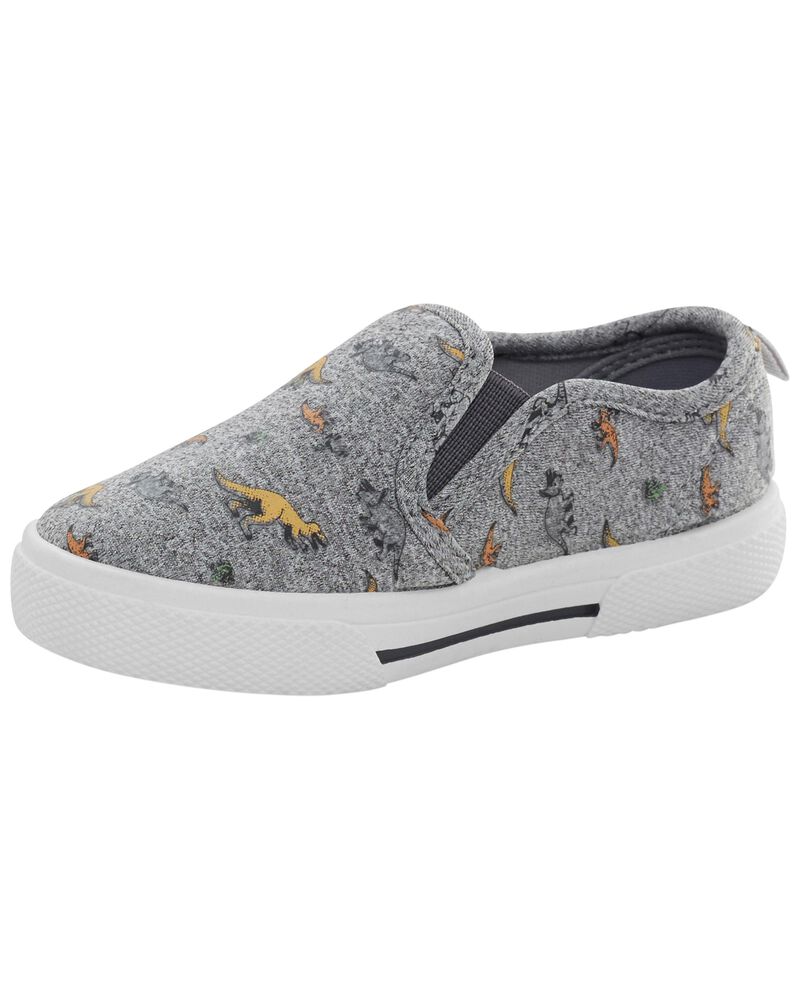 Toddler Dinosaur Slip-On Sneakers, image 6 of 7 slides