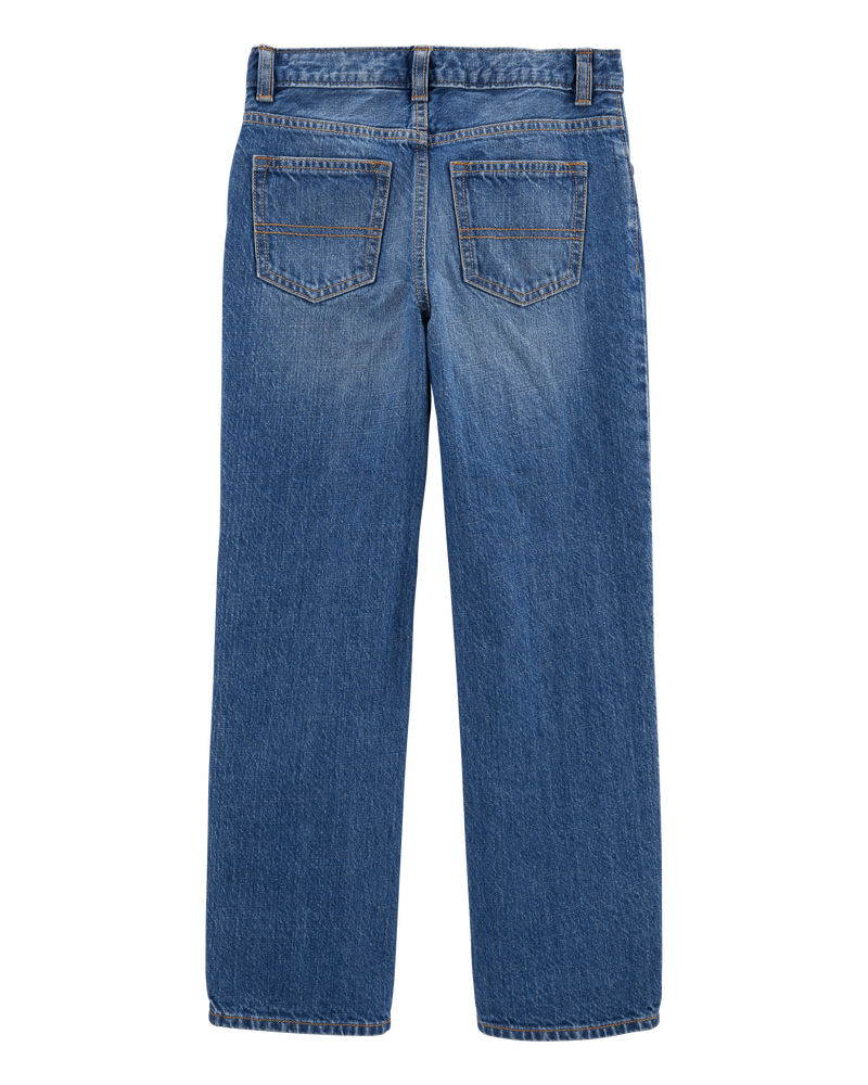 Kid Medium Wash Boot-Cut Jeans, image 2 of 4 slides
