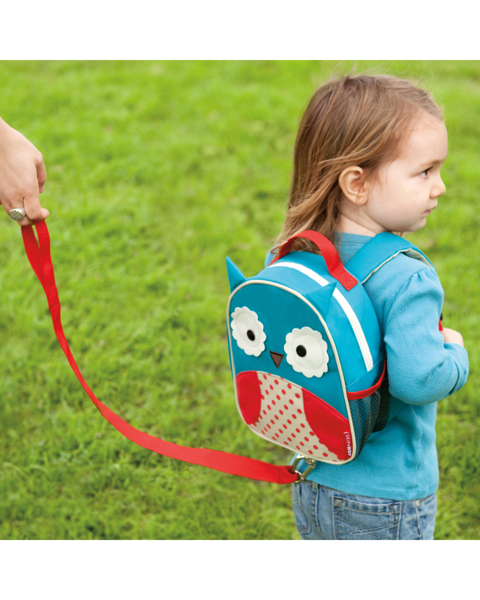 Little Me Owl Backpack with Safety Harness Leash Child Baby Toddler Travel 