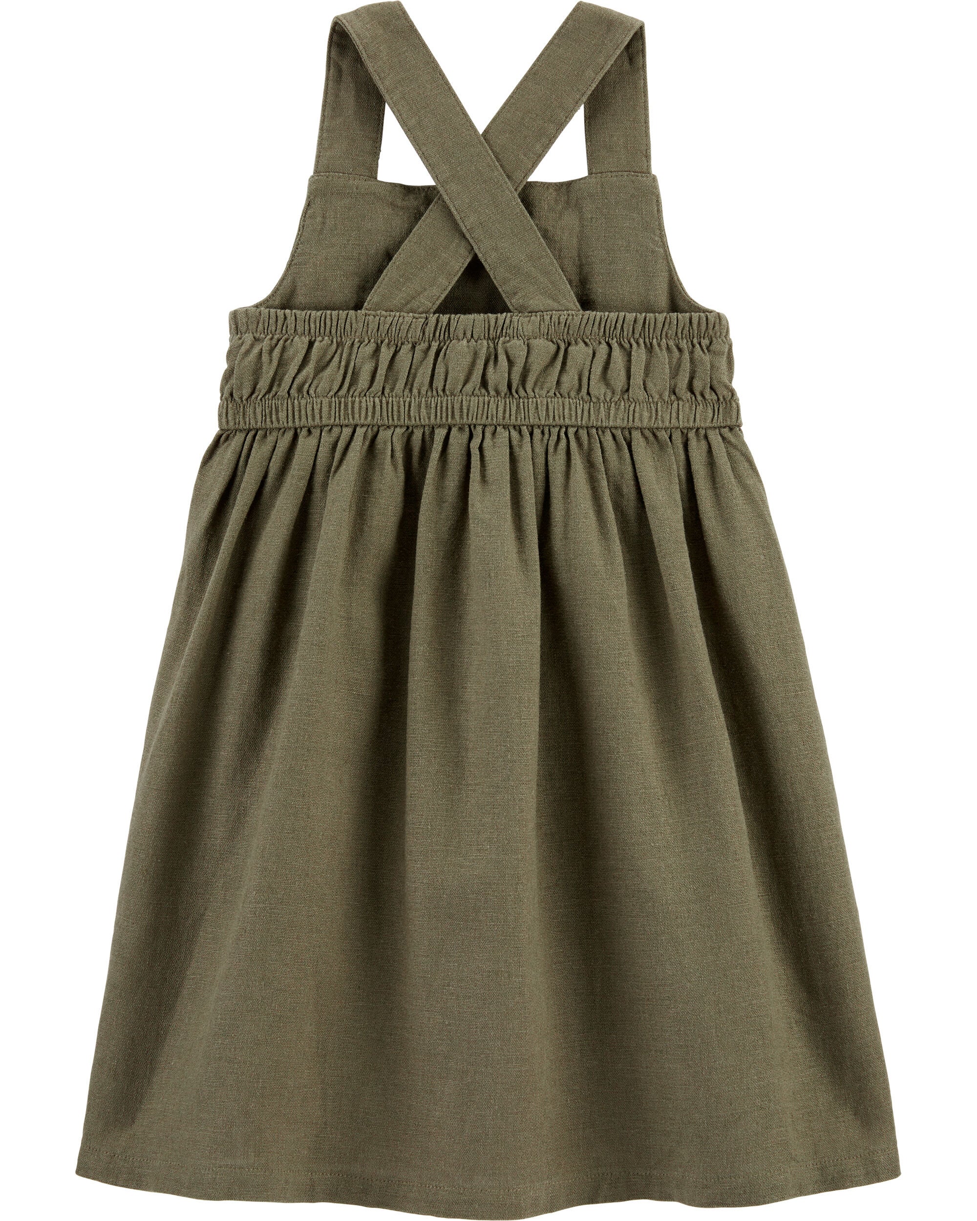 floral linen dress