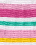 Baby Striped Crochet Sweater Knit Halter Tank, image 2 of 2 slides