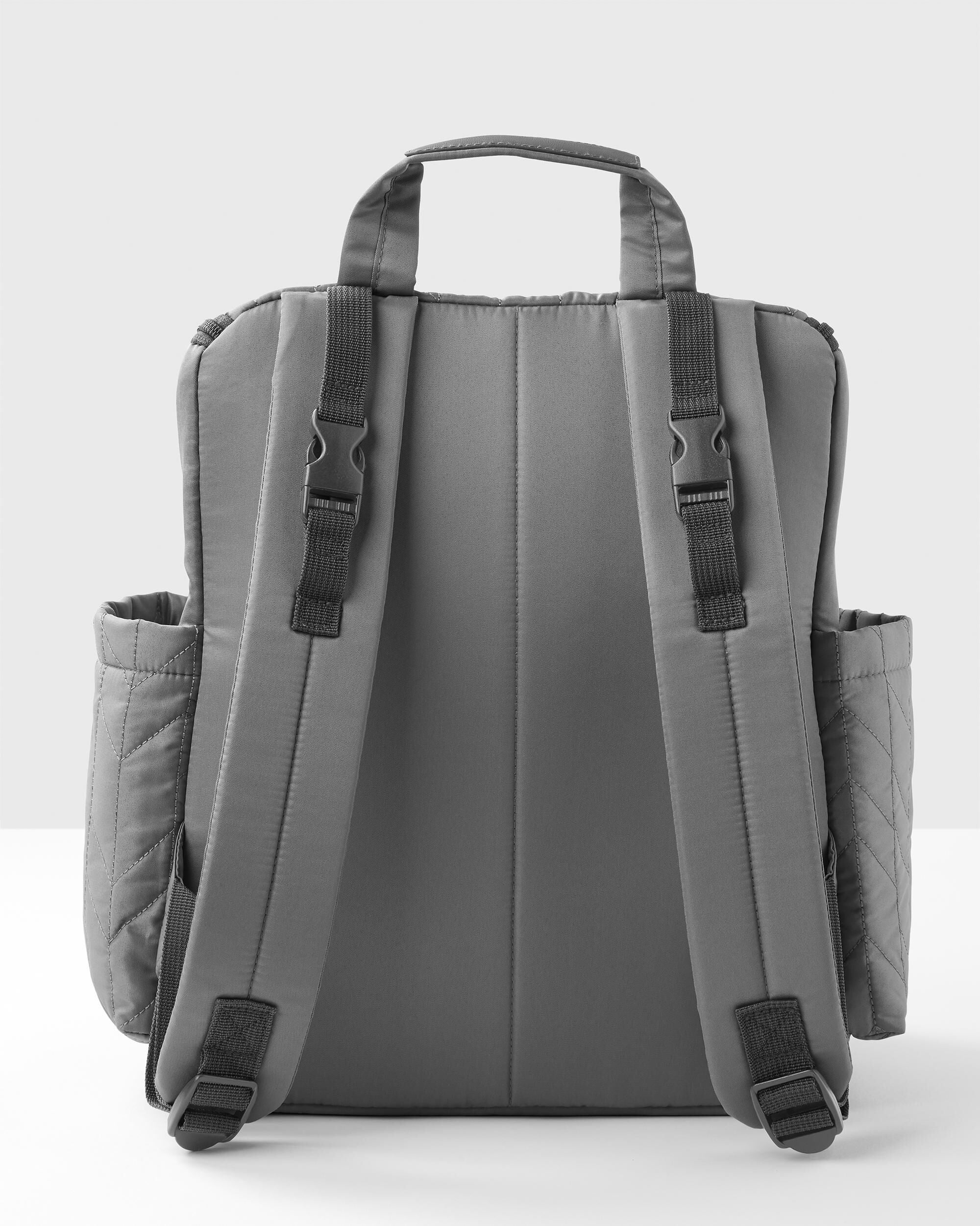 Forma Backpack Diaper Bag - Grey, image 10 of 10 slides