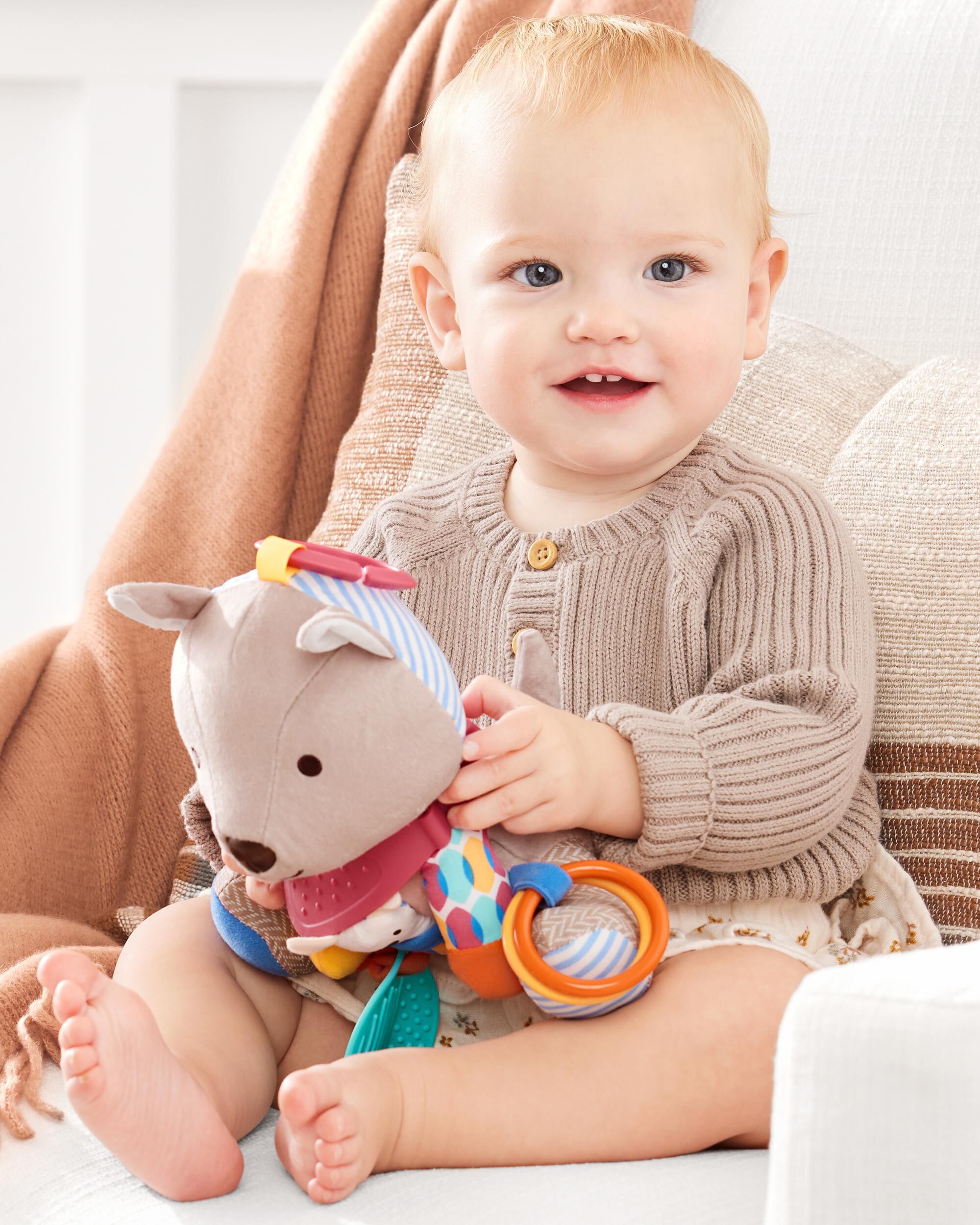 Bandana Buddies Baby Activity Toy - Kangaroo, image 6 of 6 slides