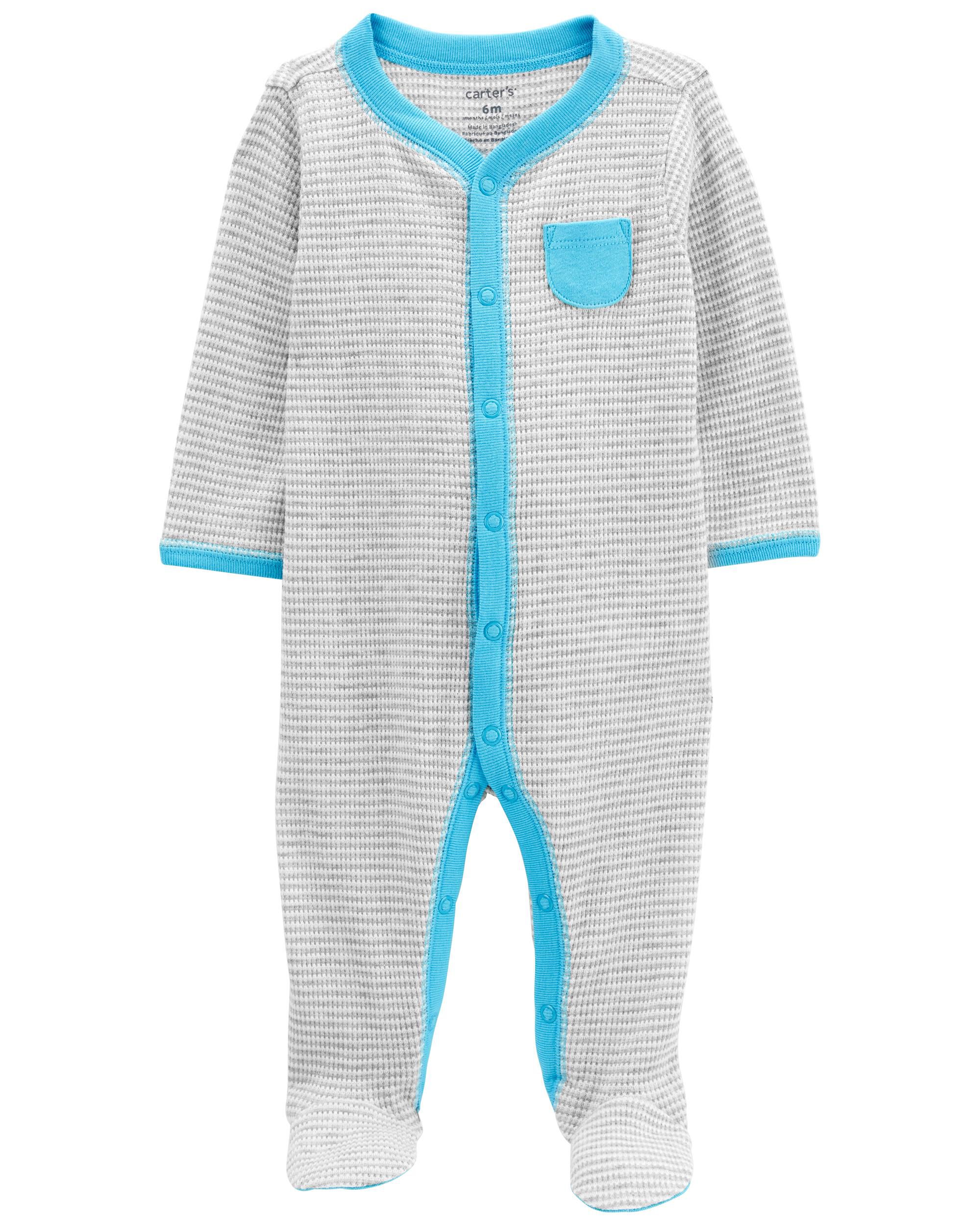 Baby boy thermal on sale pajamas