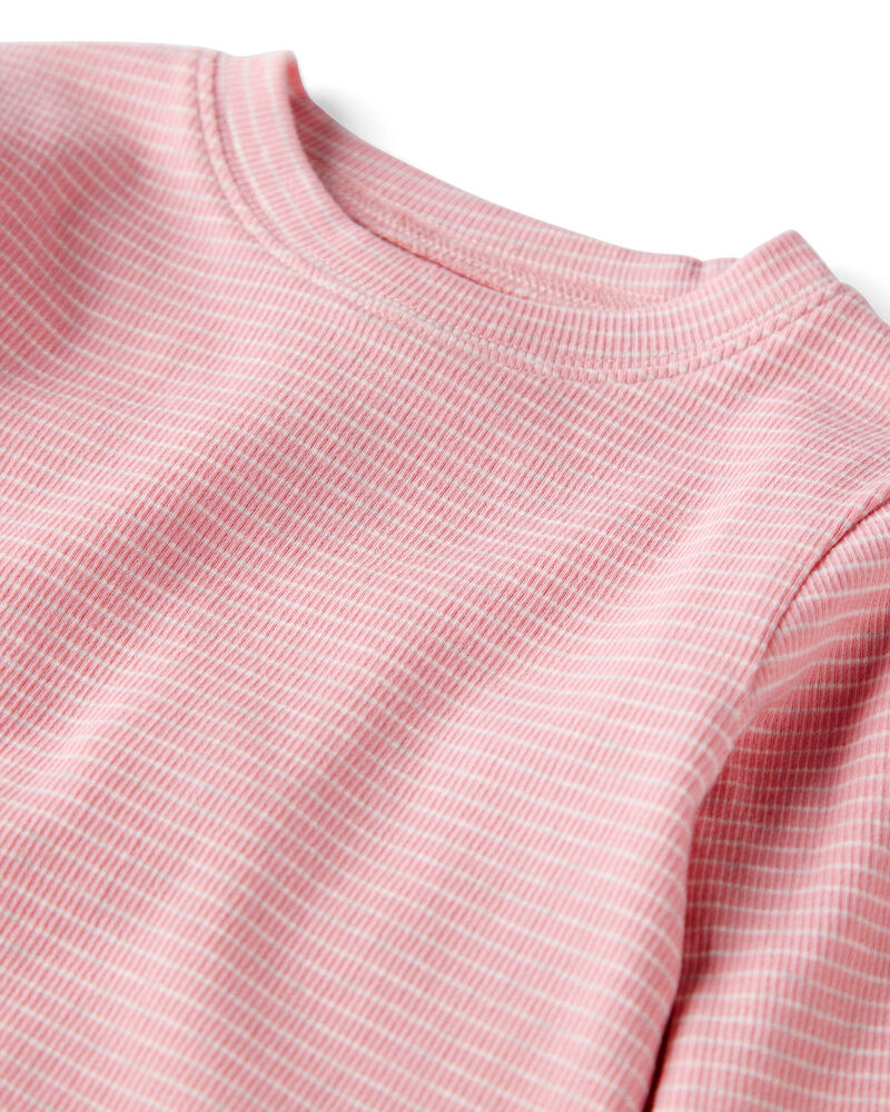 Toddler Organic Cotton Pajamas in Stripes, image 2 of 5 slides