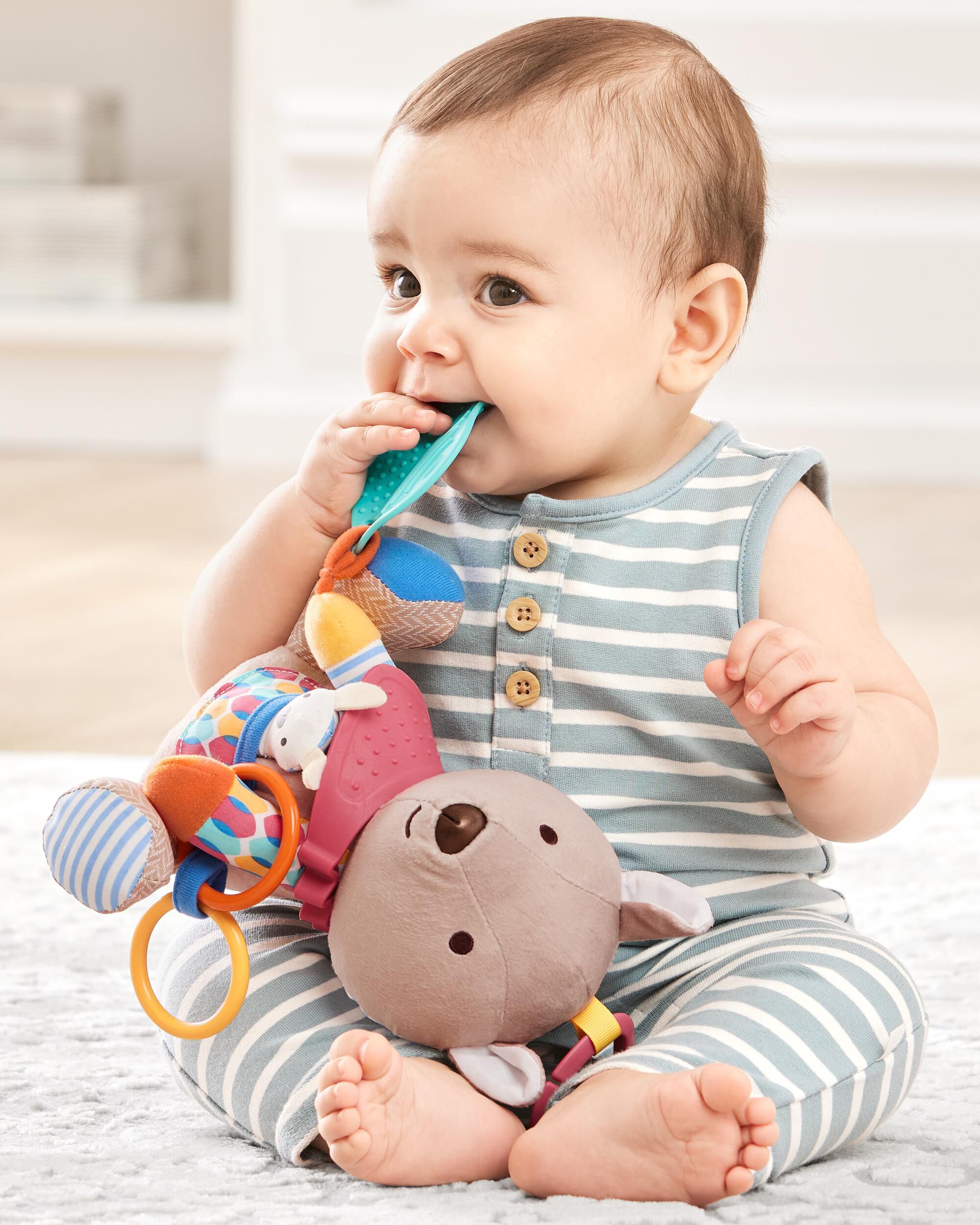 Bandana Buddies Baby Activity Toy - Kangaroo, image 5 of 6 slides