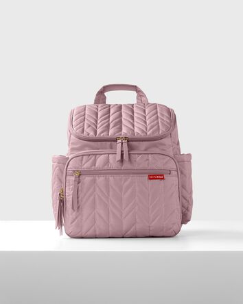 Forma Backpack Diaper Bag - Mauve, 