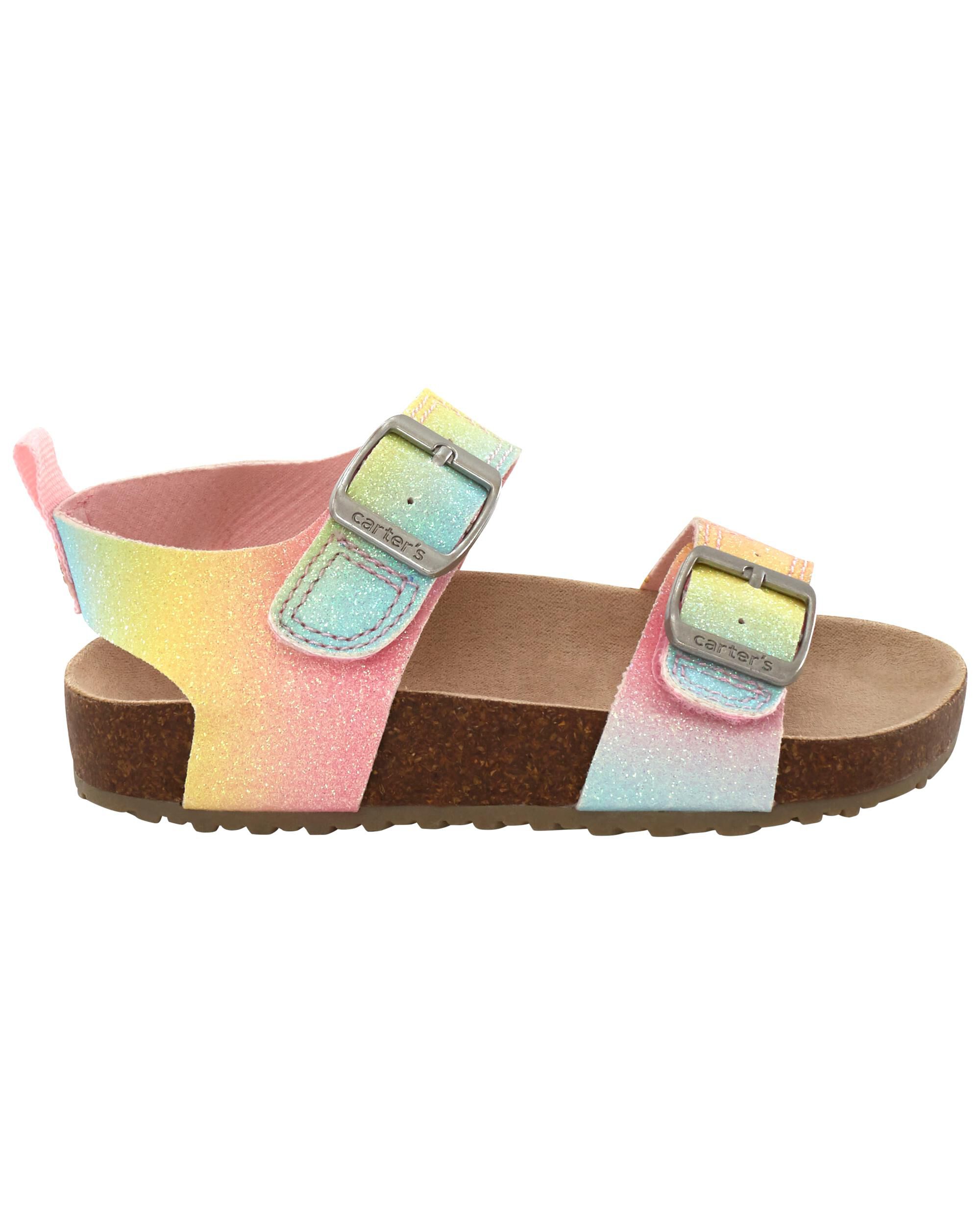 Carter's rainbow new arrivals sandals