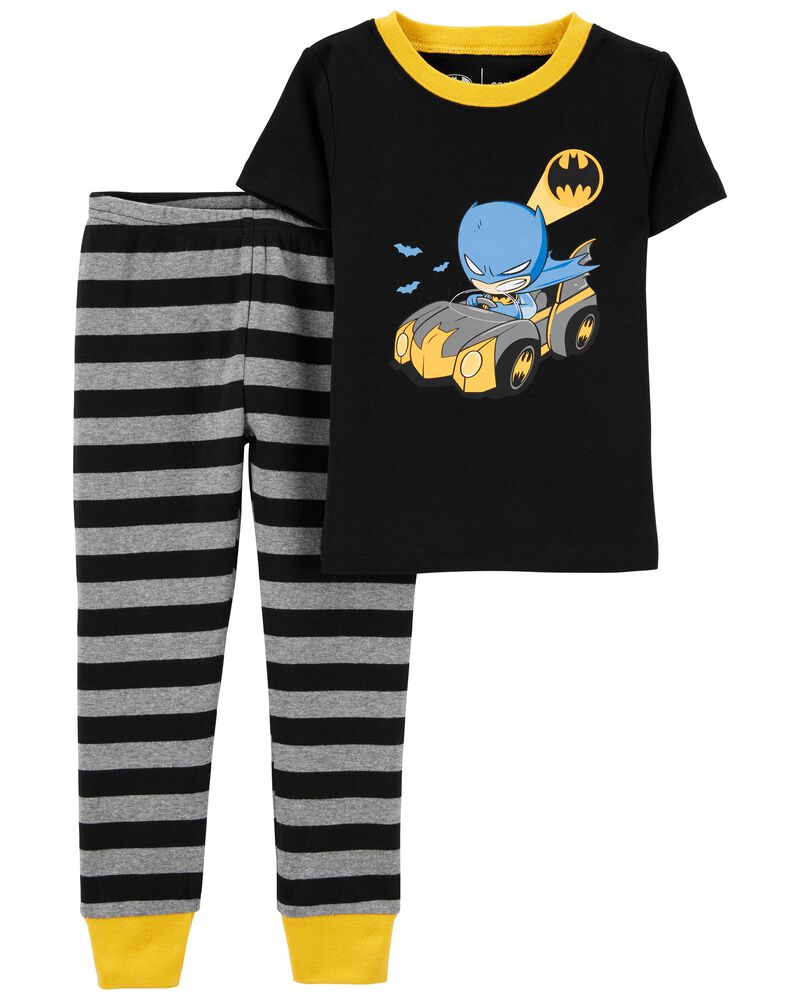 Toddler 2-Piece Batman TM 100% Snug Fit Cotton Pajamas, image 1 of 2 slides