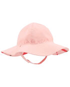 Baby Strawberry Reversible Swim Hat, image 2 of 3 slides