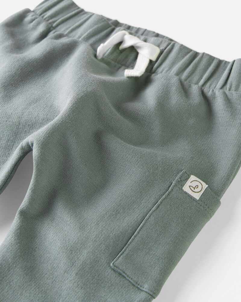 Baby 2-Pack Organic Cotton Pants, image 3 of 7 slides