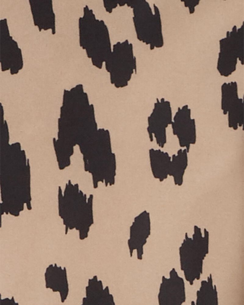 Toddler Leopard Fleece-Lined Snowsuit, image 3 of 3 slides