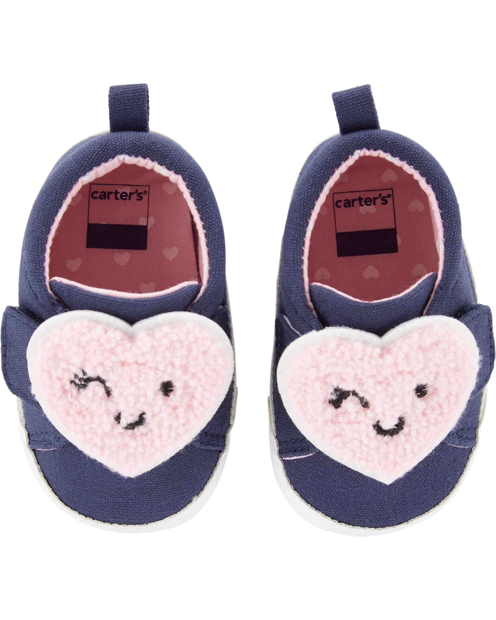 Carter S Heart Baby Shoes Skiphop Com