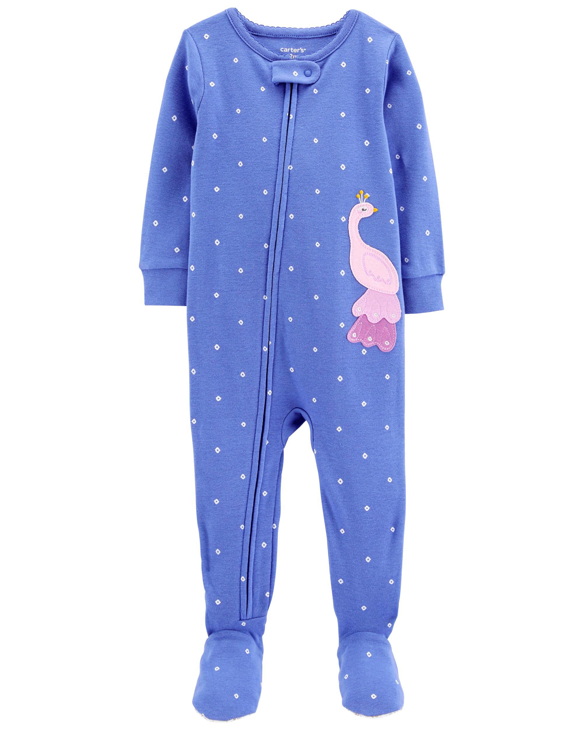 Peacock pajamas deals girl