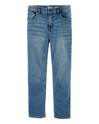 Kid Medium Wash Straight-Leg Jeans, image 1 of 5 slides