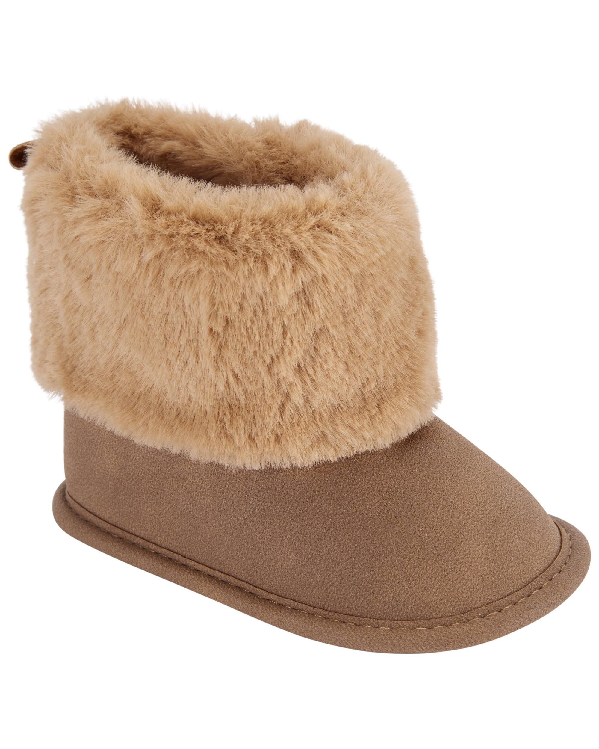 Kids faux on sale fur boots