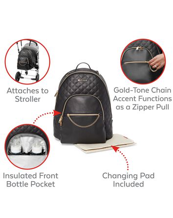 Linx Quilted Diaper Backpack Skiphop Com