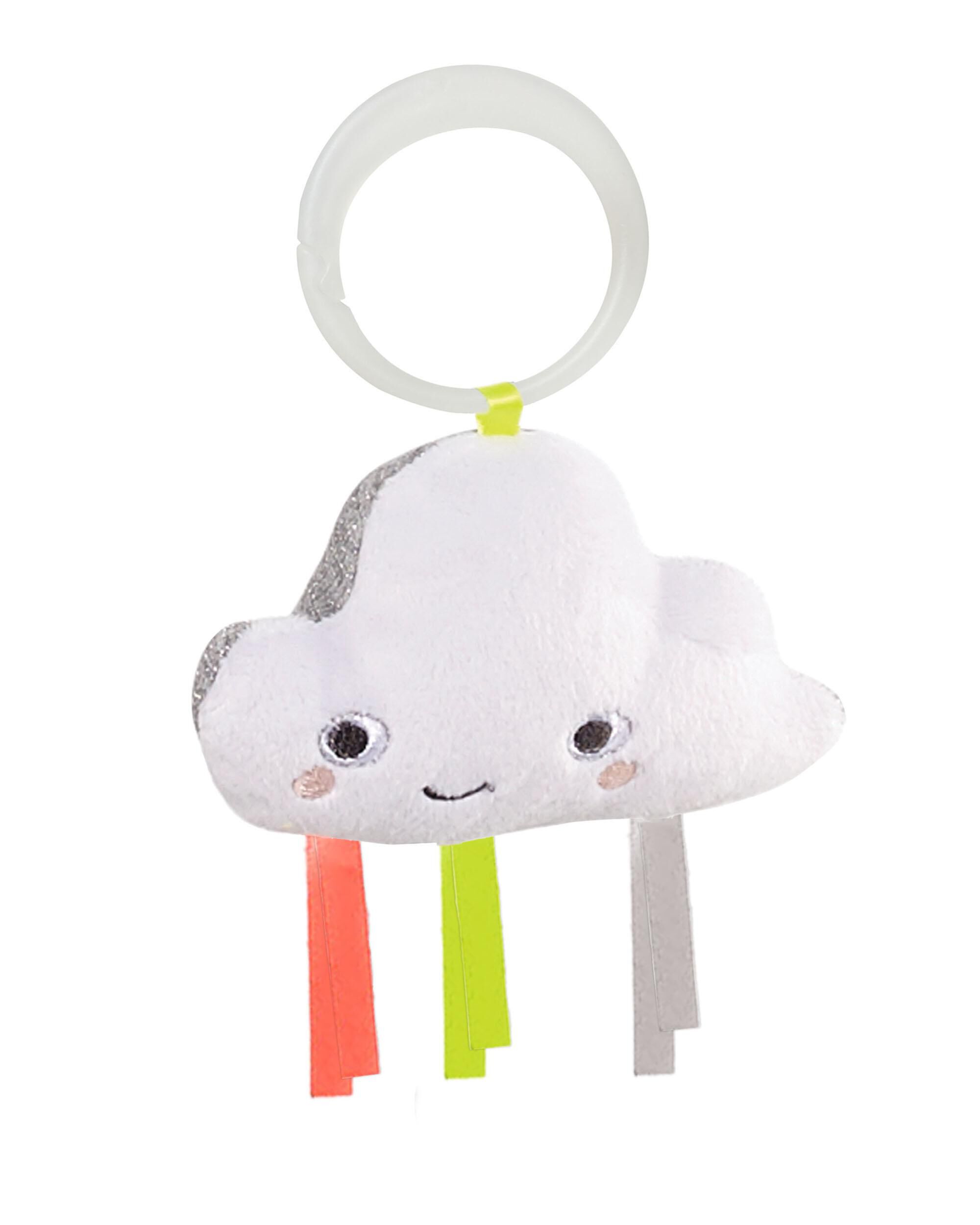 Grey Silver Lining Cloud Activity Gym | skiphop.com