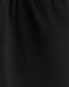 Kid 2-Pack Black & Navy Cotton Stretch Leggings, image 3 of 4 slides
