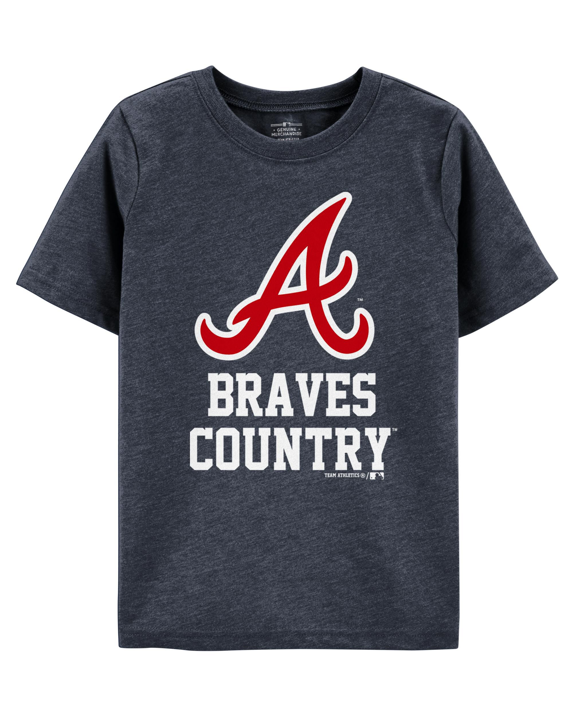 Kids braves discount shirt