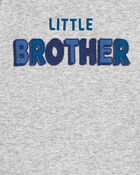Baby Little Brother Bodysuit, image 2 of 2 slides